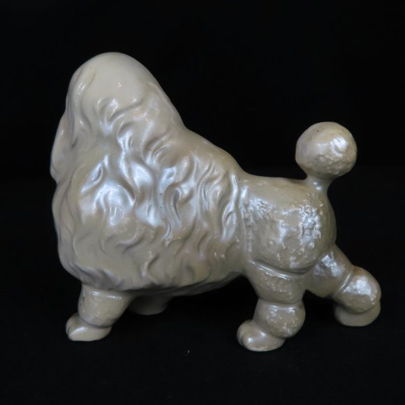 Rare Vintage Porcelain Japan Ceramic Poodle - Picture 3 of 6